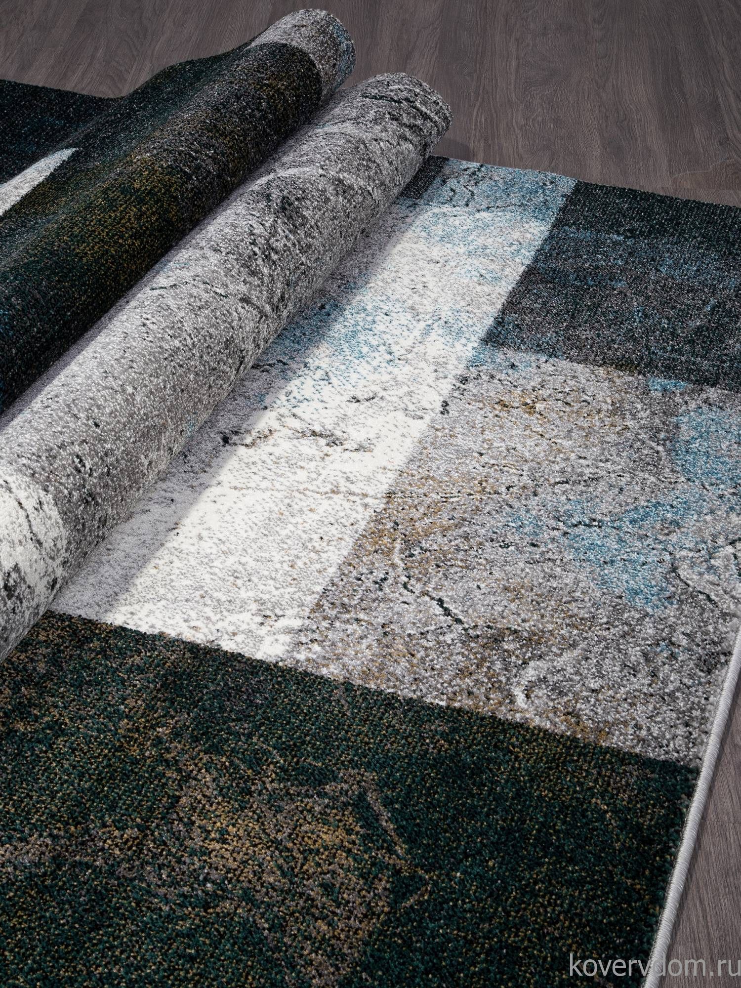 Ковер LONDON D828 GRAY-BLUE