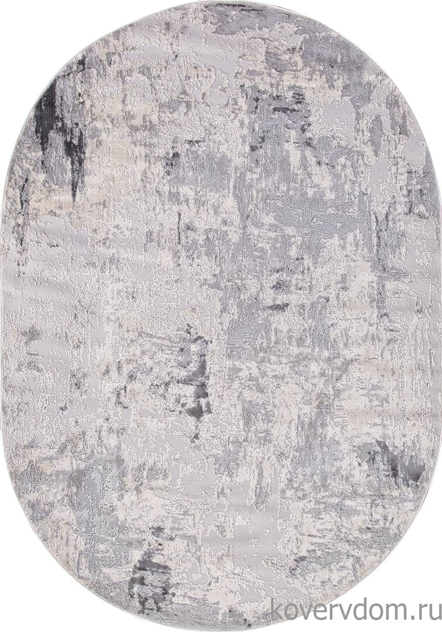 Ковер TOKIO 15456A D.GREY / L.GREY Овал Ковер TOKIO 15456A D.GREY / L.GREY Овал