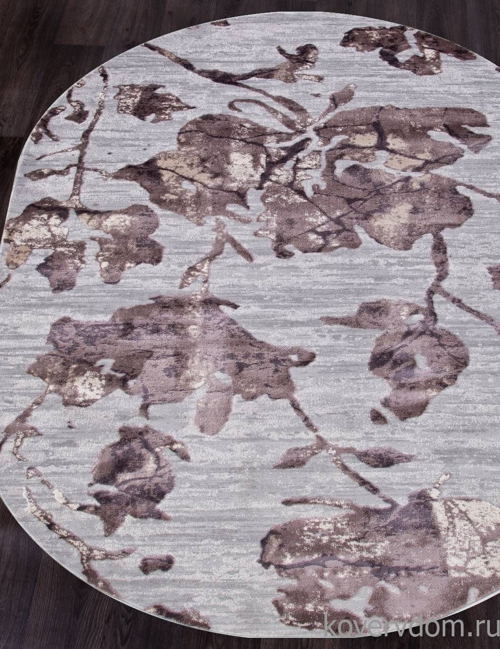 Ковер TOKIO 17974A GREY / PINK Овал Ковер TOKIO 17974A GREY / PINK Овал