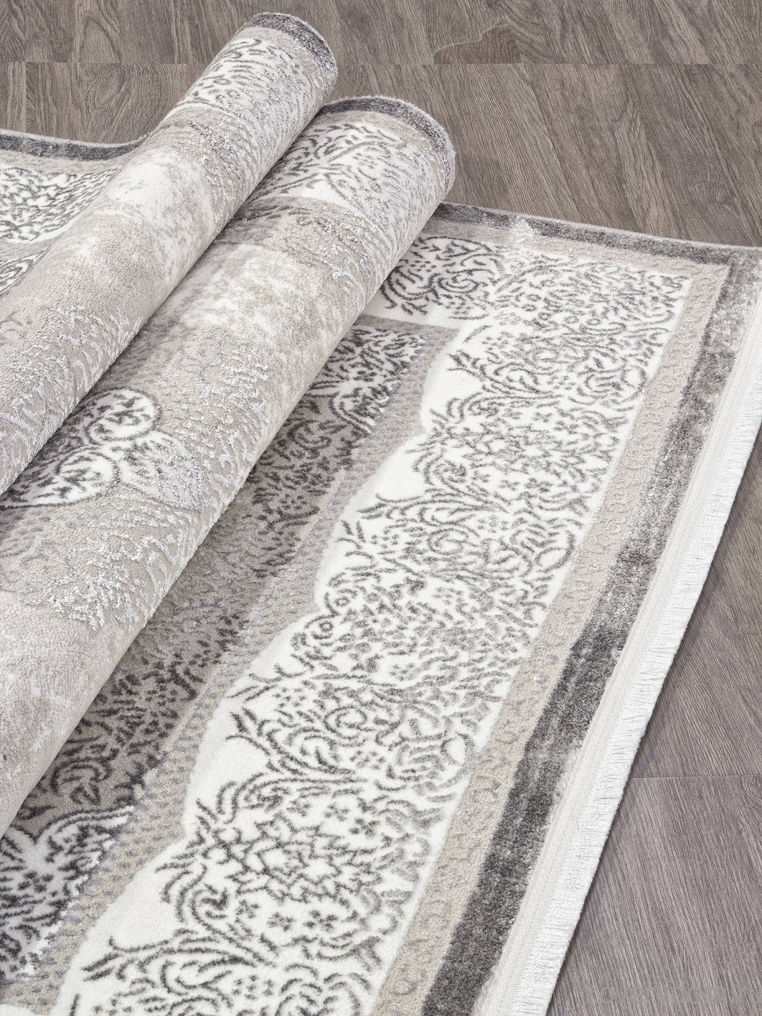 Ковер ALFANI Q009A GREY FDY / CREAM SHRINK Ковер ALFANI Q009A GREY FDY / CREAM SHRINK