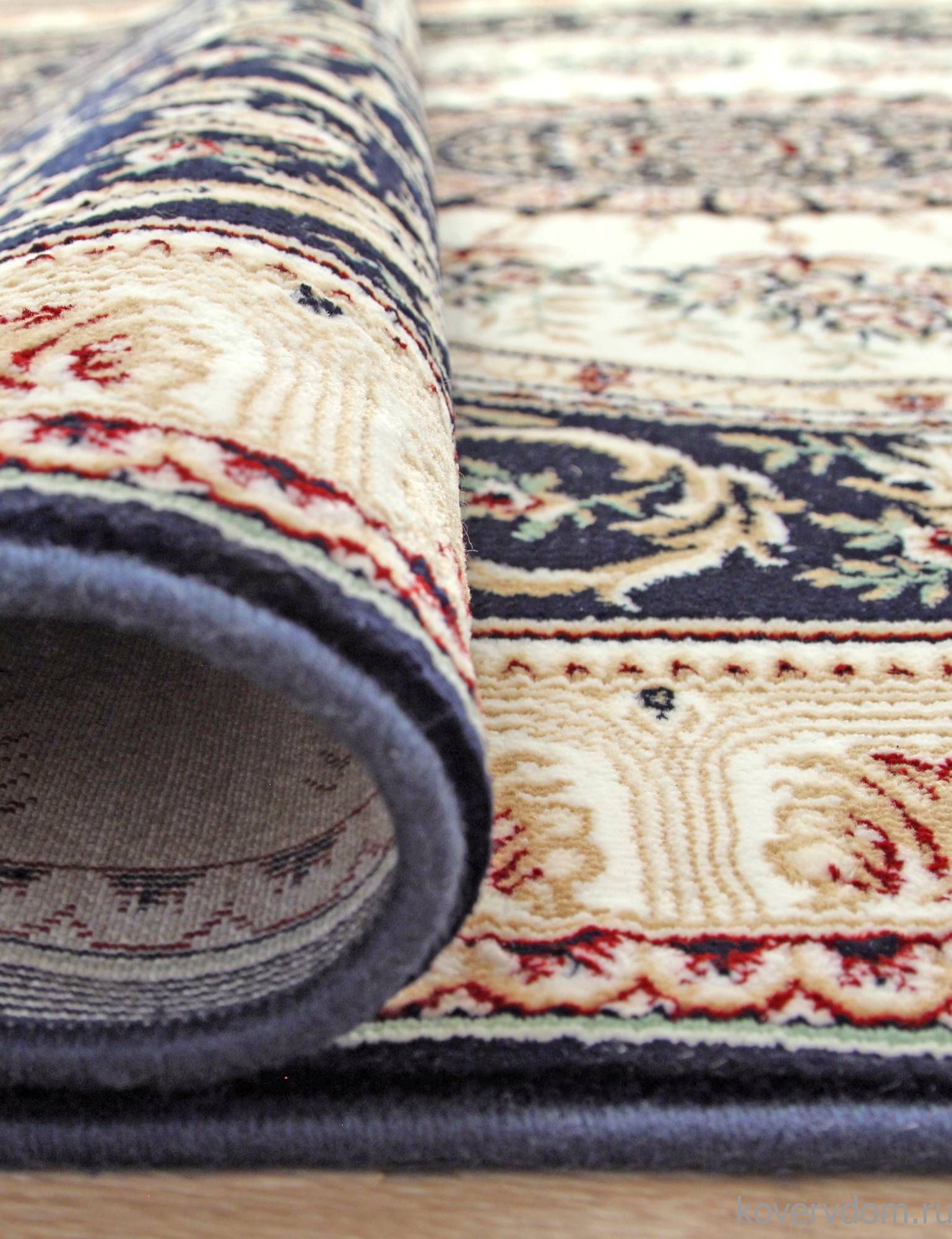 Ковер BROOKLYN 08615T BLUE / BLUE