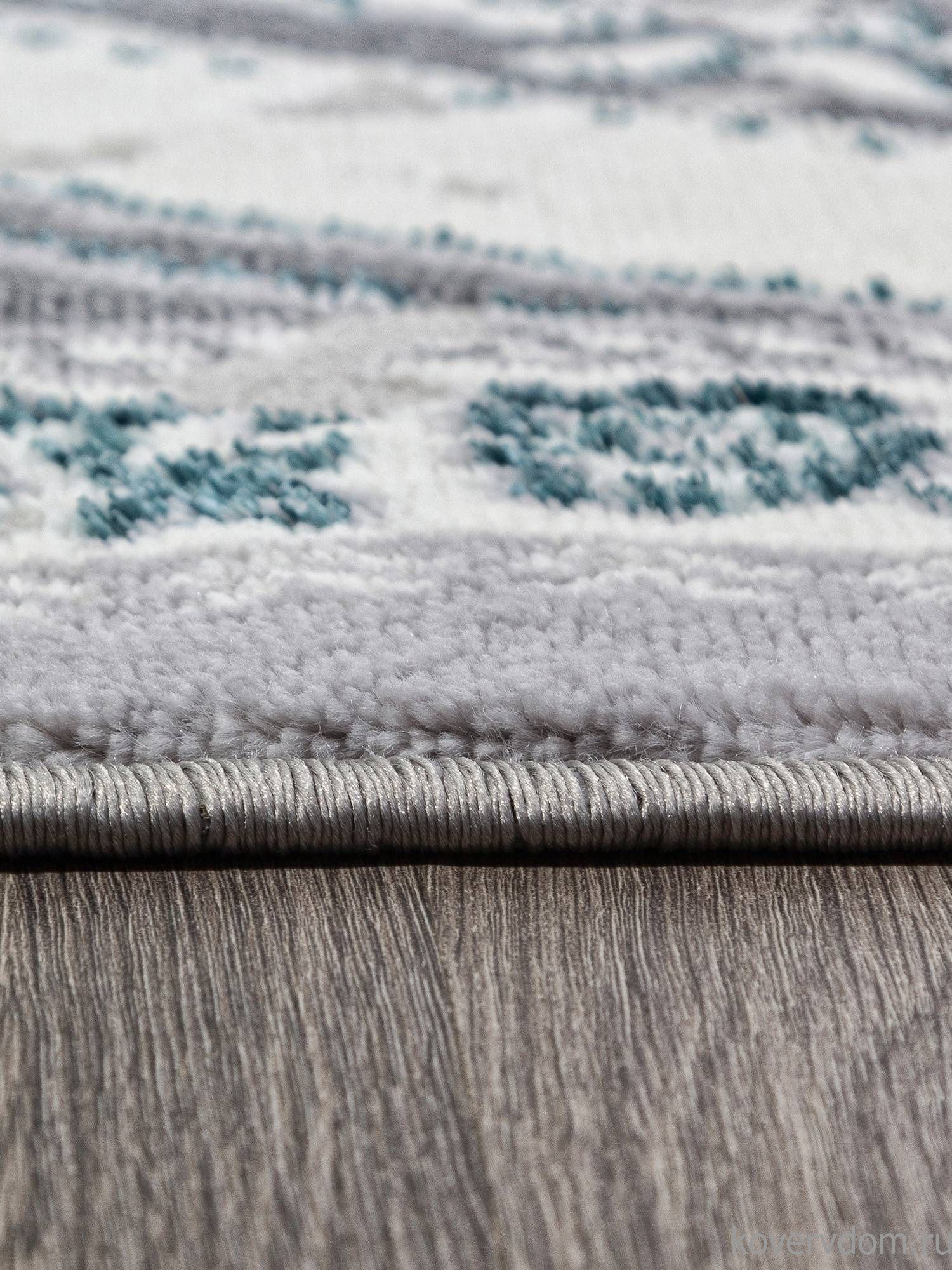 Ковер PALERMO F290 GRAY Овал