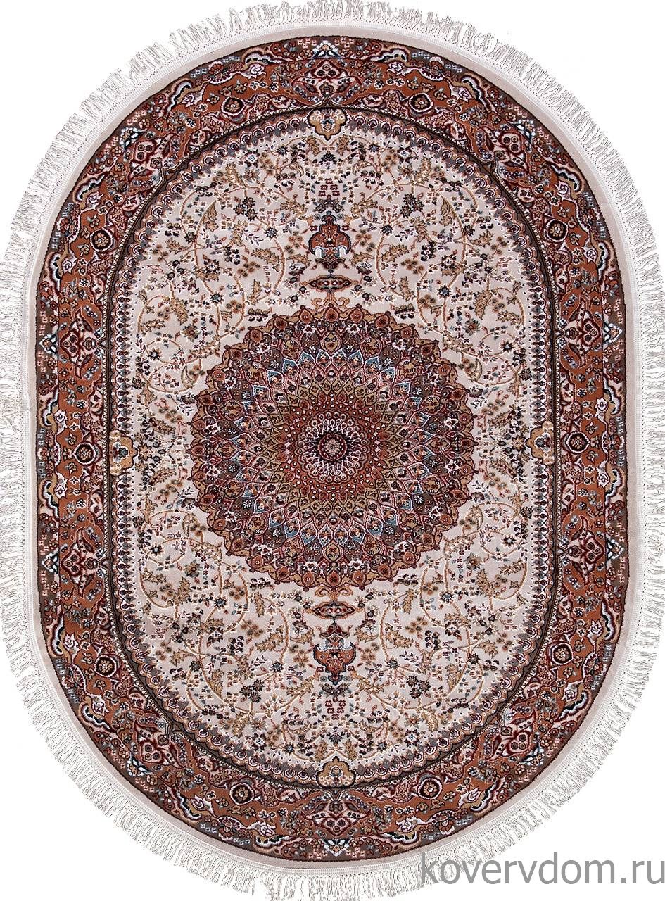 Ковер SHAHREZA d205 CREAM-TERRA Овал