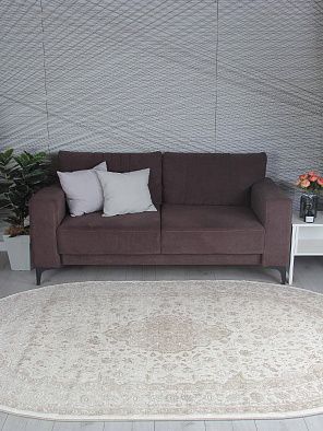Ковер ARMINA GA073A BROWN / BROWN Овал