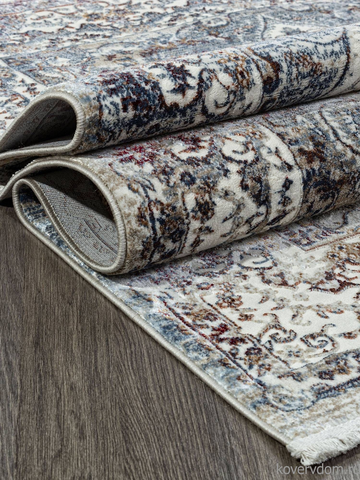 Ковер ASADU 00641D D.BLUE FDY / BEIGE FDY Ковер ASADU 00641D D.BLUE FDY / BEIGE FDY