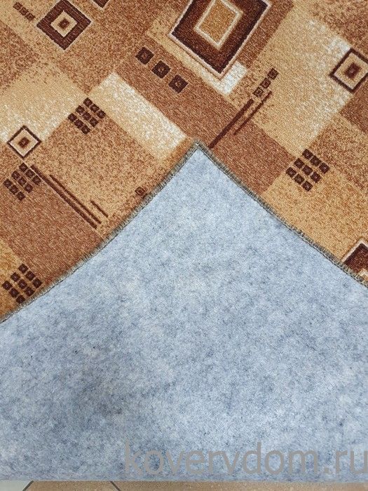 Ковер-палас  АБСТРАКЦИЯ 1170-43 бежево-коричневый  Ковер-палас  АБСТРАКЦИЯ 1170-43 бежево-коричневый