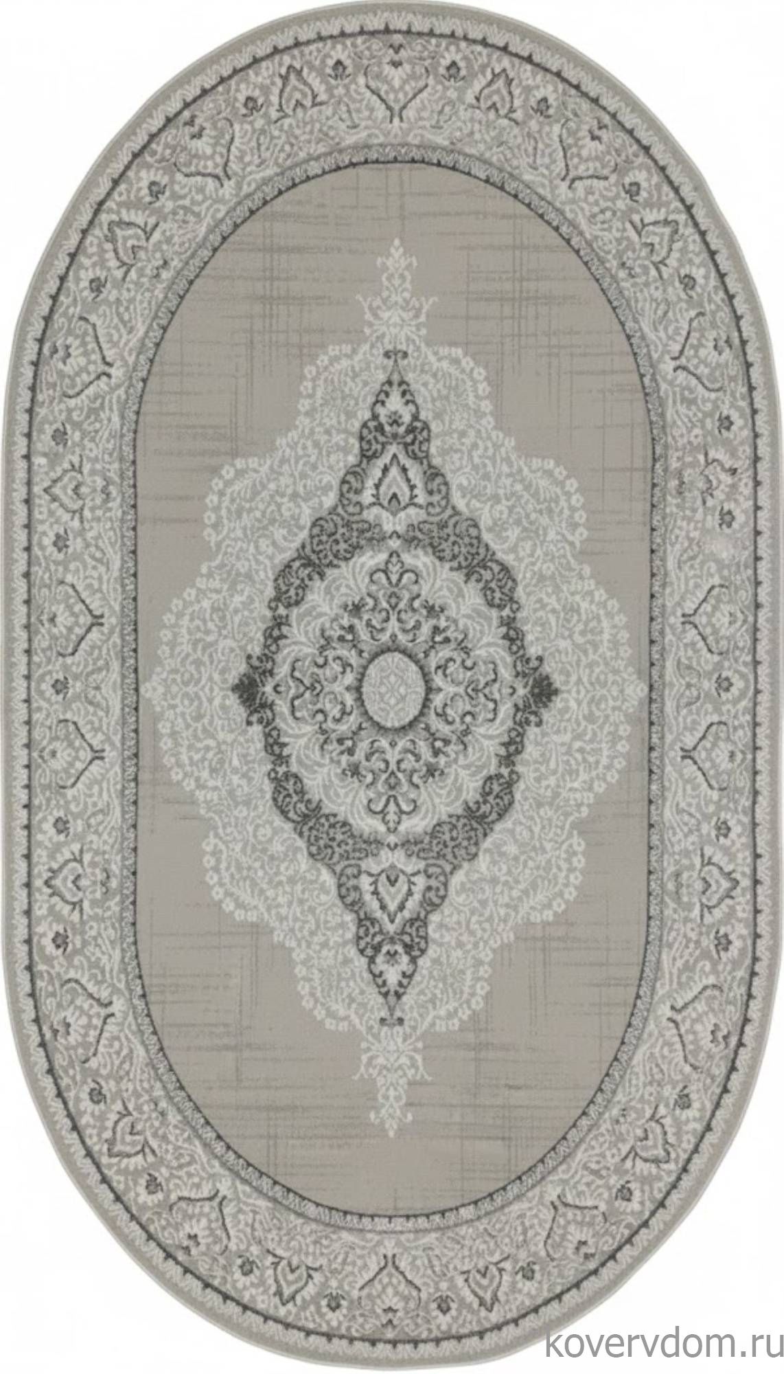 Ковер LUCCI P156A L.GRAY / L.GRAY Овал