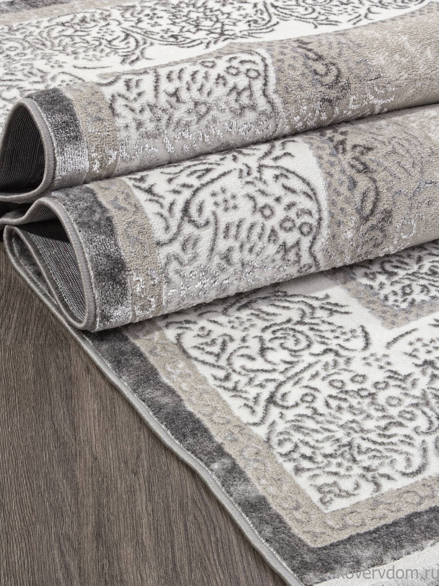 Ковер ALFANI Q009A GREY FDY / CREAM SHRINK Ковер ALFANI Q009A GREY FDY / CREAM SHRINK