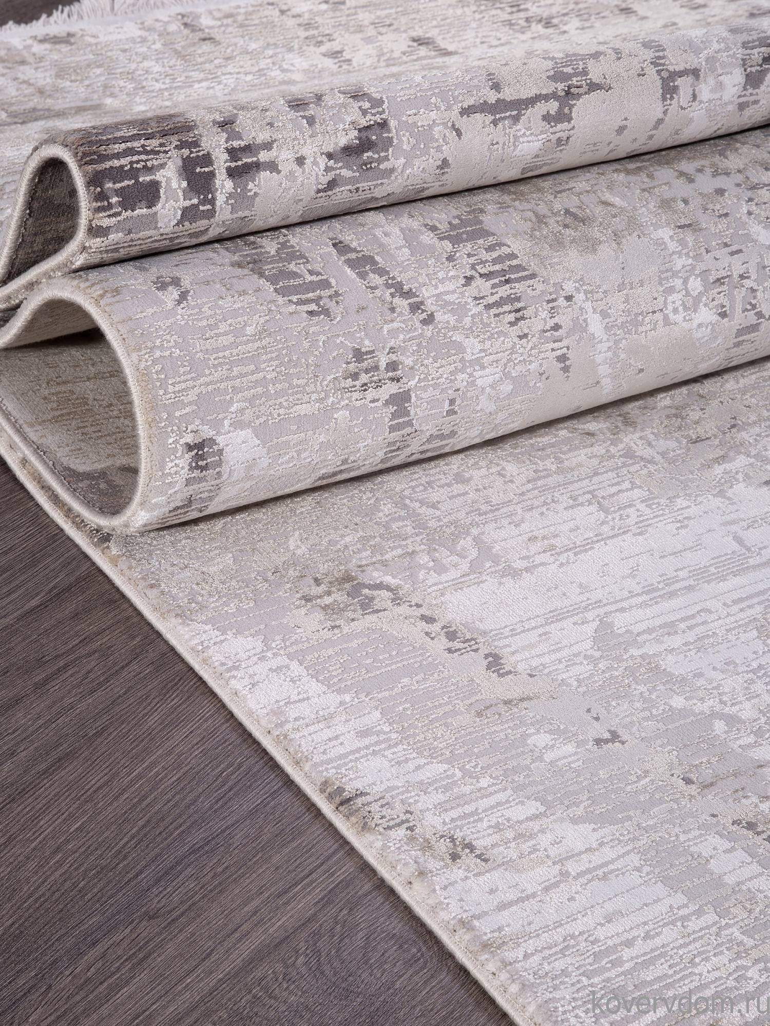 Ковер CABINET A122AR D.GREY / L.BEIGE