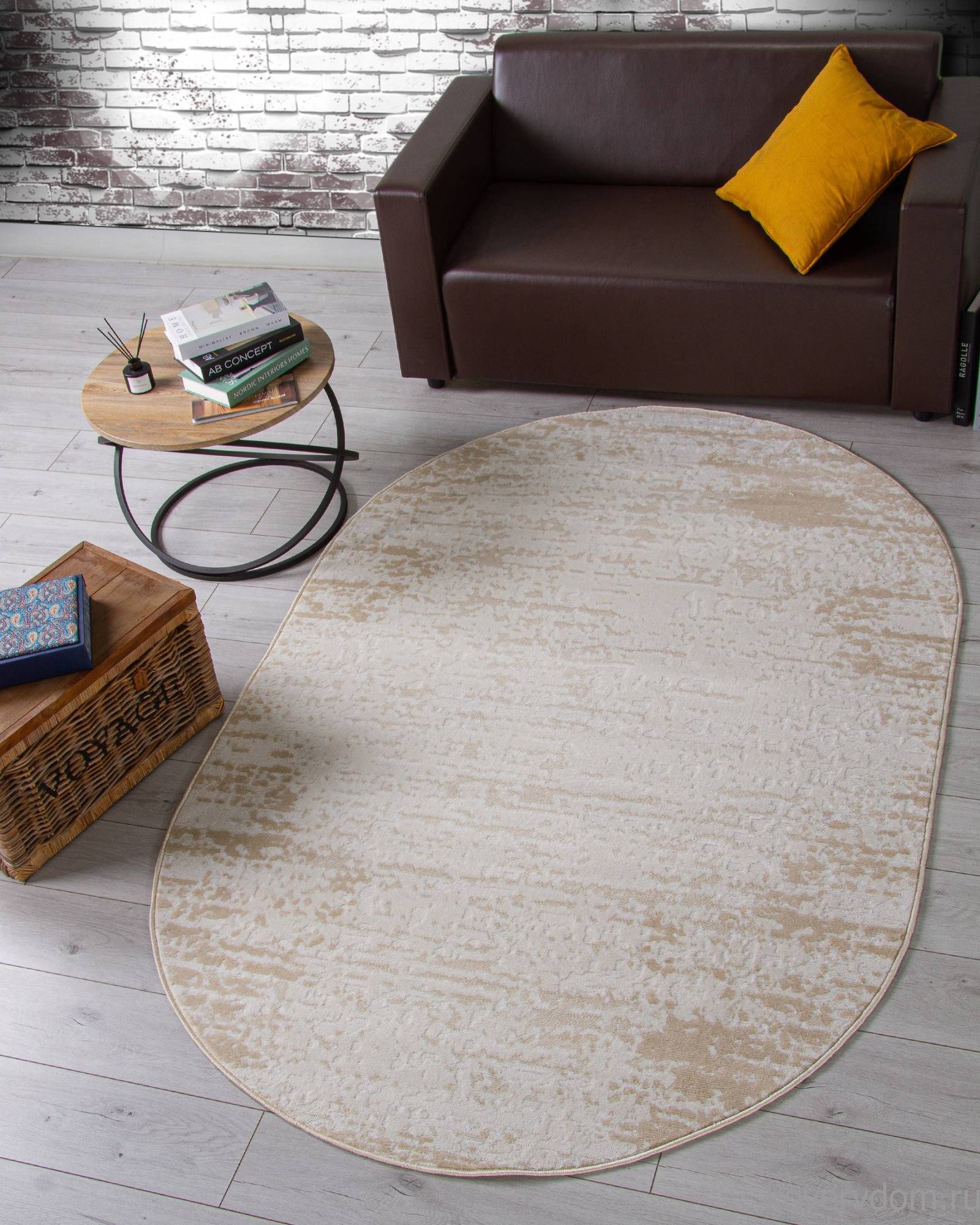 Ковер CUBA F267 BEIGE Овал