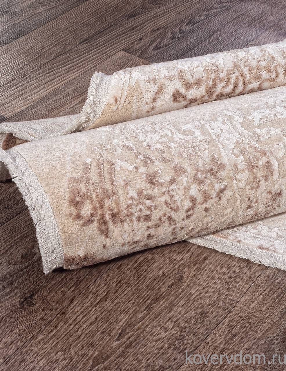 Ковер ALLURES 12216 CREAM / CREAM Круг Ковер ALLURES 12216 CREAM / CREAM Круг