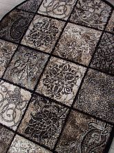 Круглый ковер VALENCIA DELUXE d328 BROWN Овал