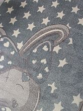 Ковер голубой IZUMRUD C208 LIGHT BLUE