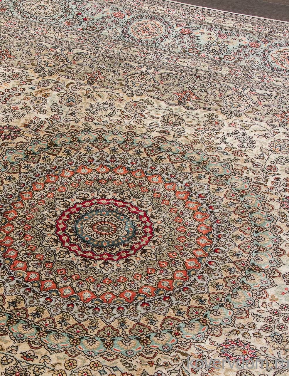 Ковер Tibet SILK & SILK S-05 CREAM / BLUE