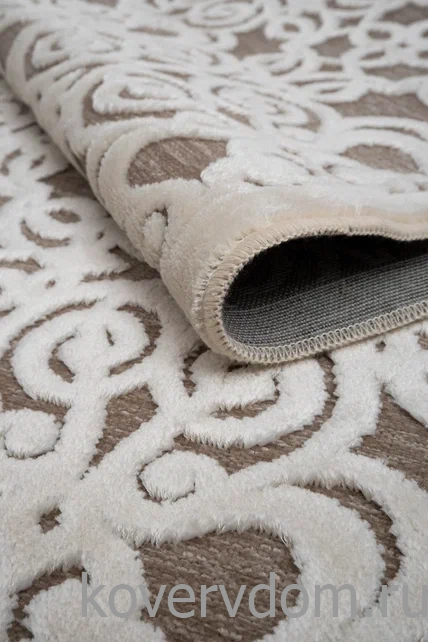 Рельефный ковер из вискозы GENOVA 38036 6565 90 ОВАЛ